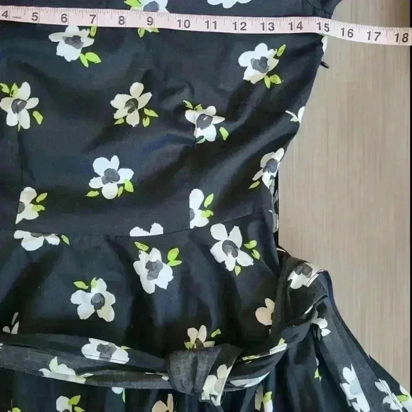 CAROLINE CONSTAS GISELE mini DRESS IN BLACK & WHITE size small - Picture 9 of 12